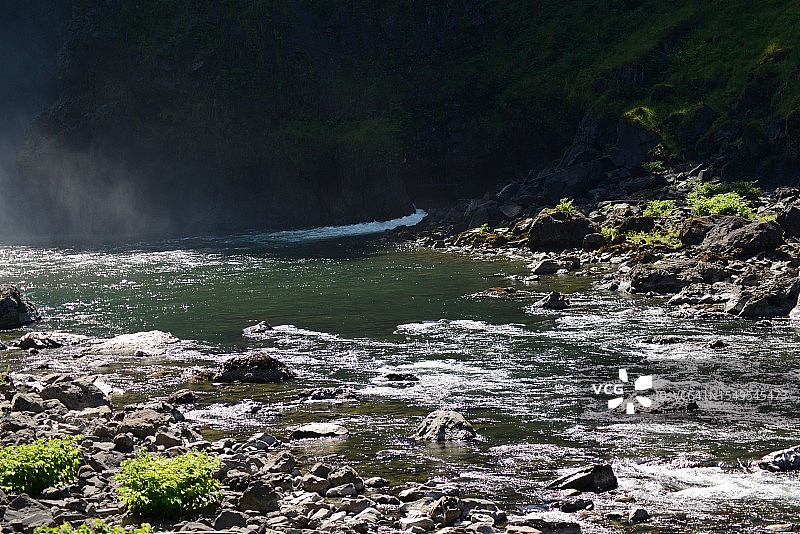 斯诺夸尔米瀑布图片素材