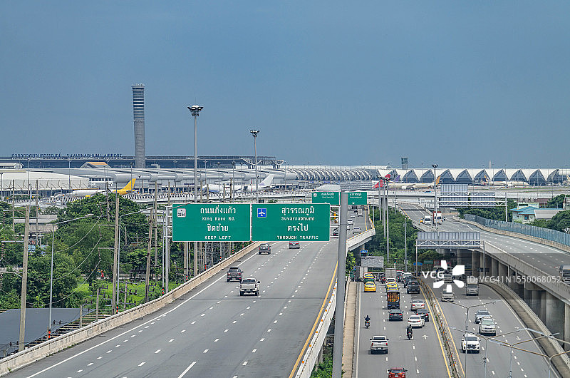泰国曼谷城市道路图片素材