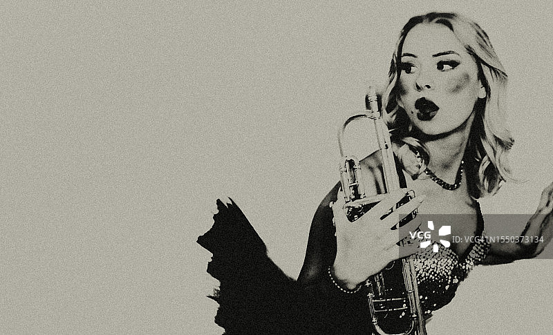 歌舞女郎图片素材