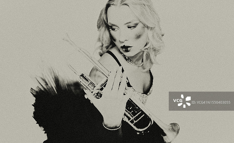 歌舞女郎图片素材