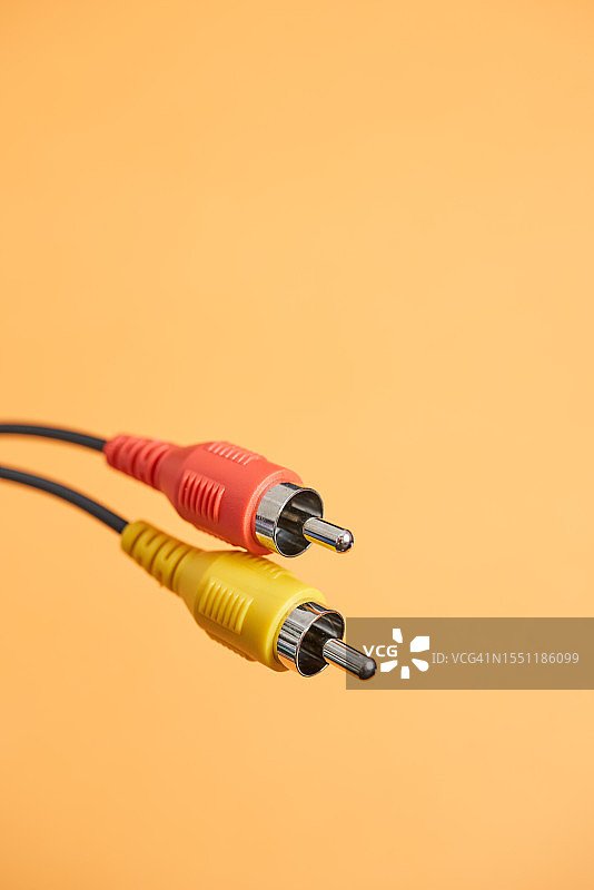 音频RCA连接器图片素材