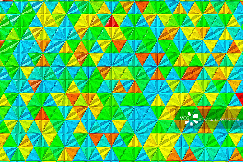 彩色六边形图案背景图片图片素材