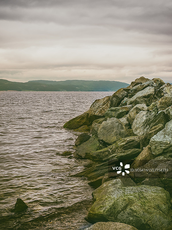 挪威特隆赫姆海景图片素材