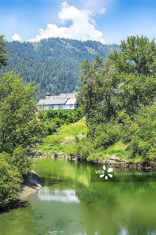 利文沃夫的最佳美丽公园之一图片素材
