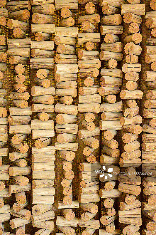 装饰性小木棍背景图片素材