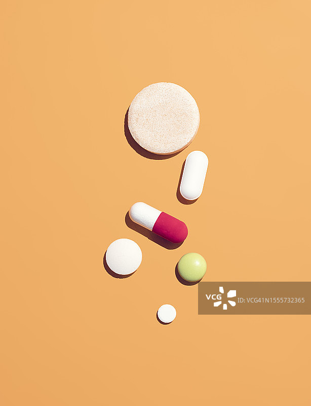 医疗药丸图片素材