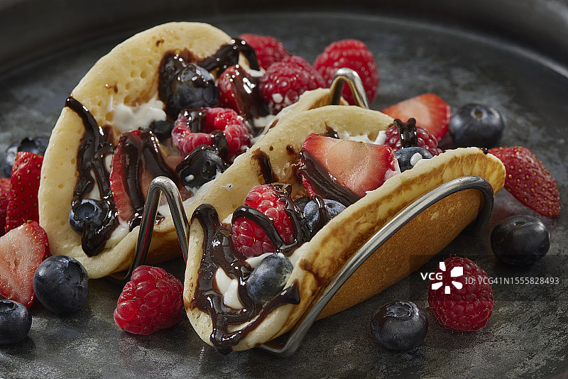 煎饼水果早餐玉米饼图片素材