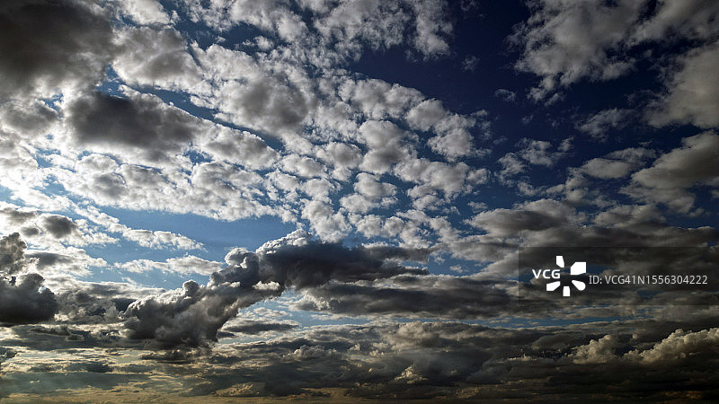 云层结构图片素材