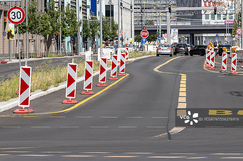 道路标线图片素材