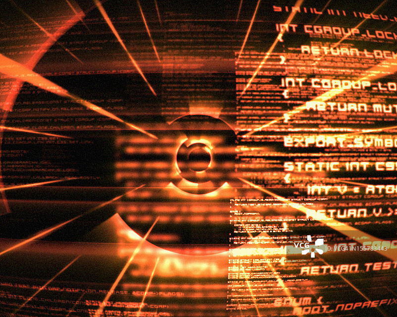 橙色抽象文字图片素材