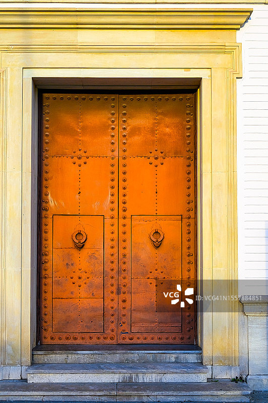 中世纪的门图片素材