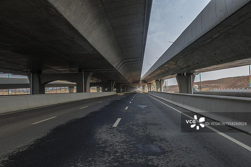 城市高架路图片素材