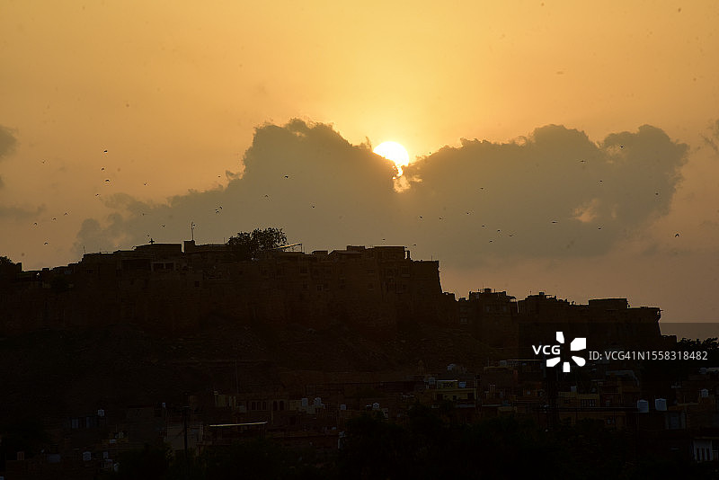 斋沙默尔堡图片素材