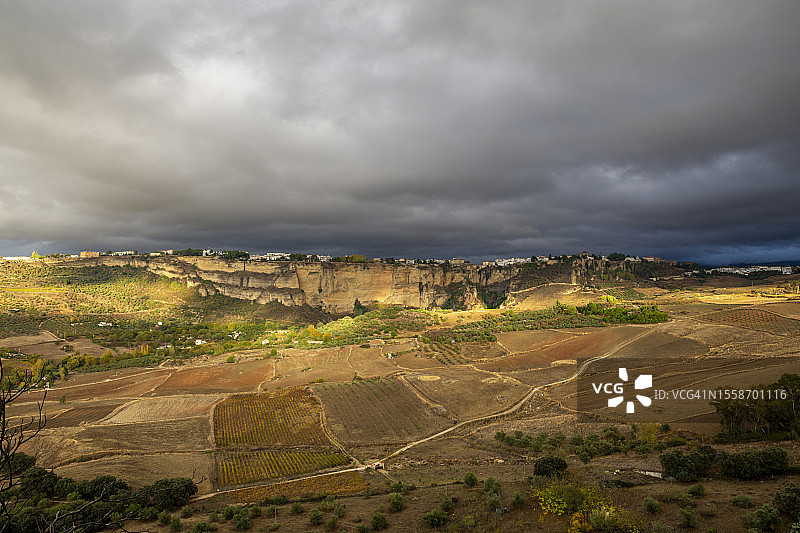 西班牙马拉加龙达图片素材