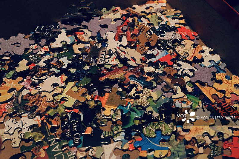 拼图碎片图片素材