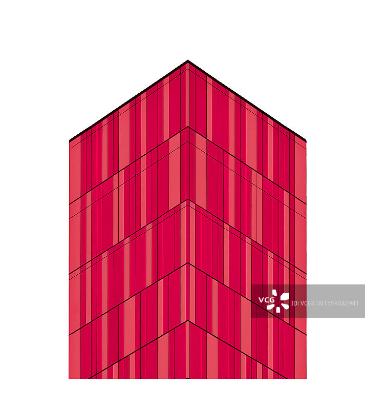 抽象建筑剪影图片素材