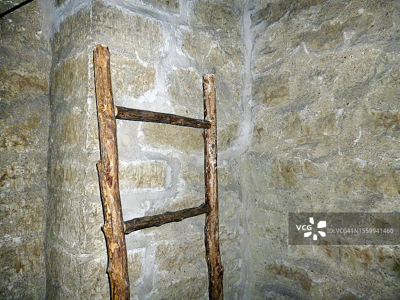 古代木梯 - 工作工具图片素材