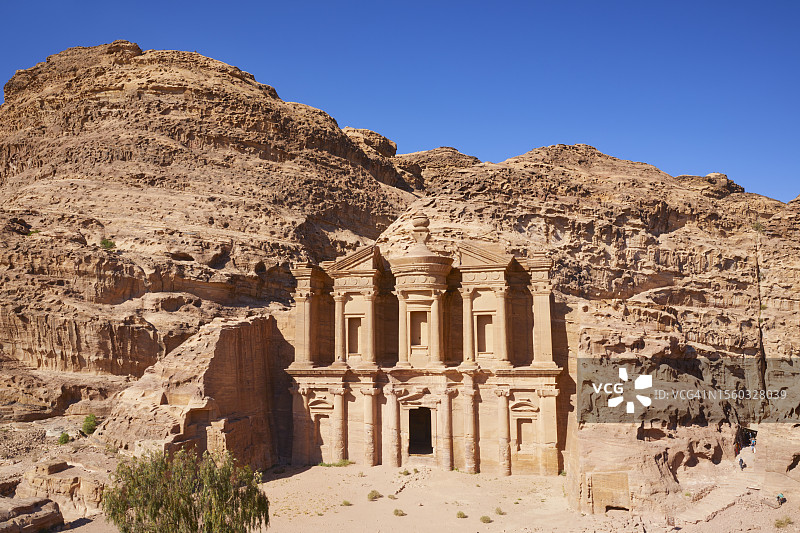 约旦马安省佩特拉的修道院图片素材