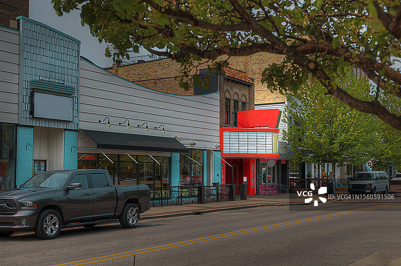 华盛顿大街街景图片素材