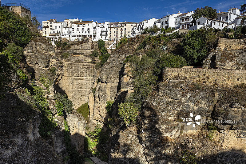 隆达古桥，马拉加，西班牙图片素材