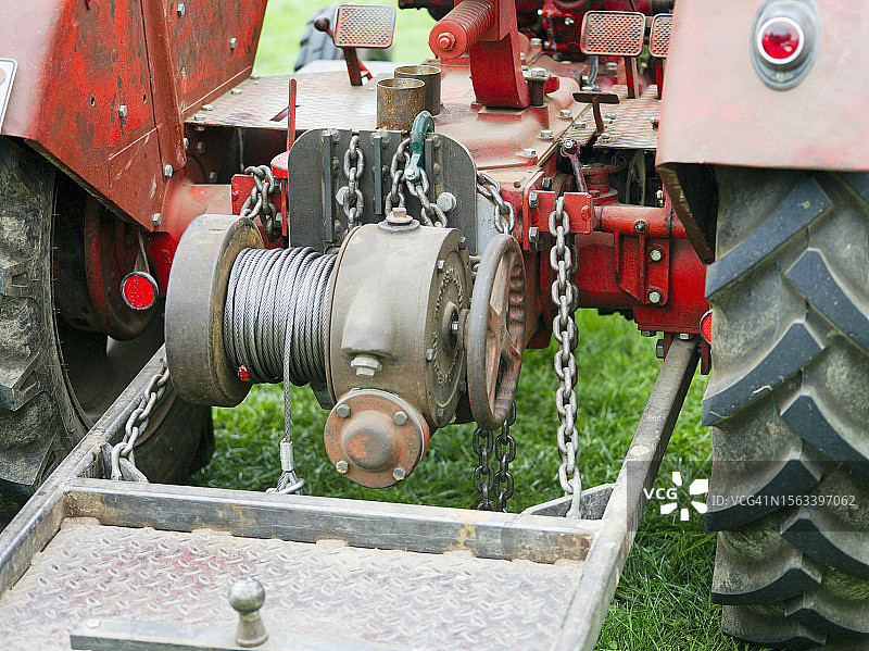 取力器绞盘图片素材