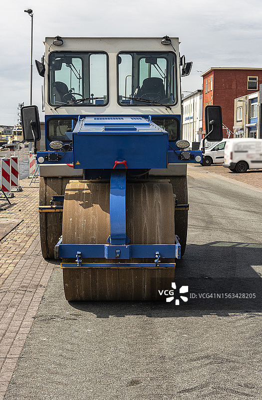 电动三轮压路机图片素材