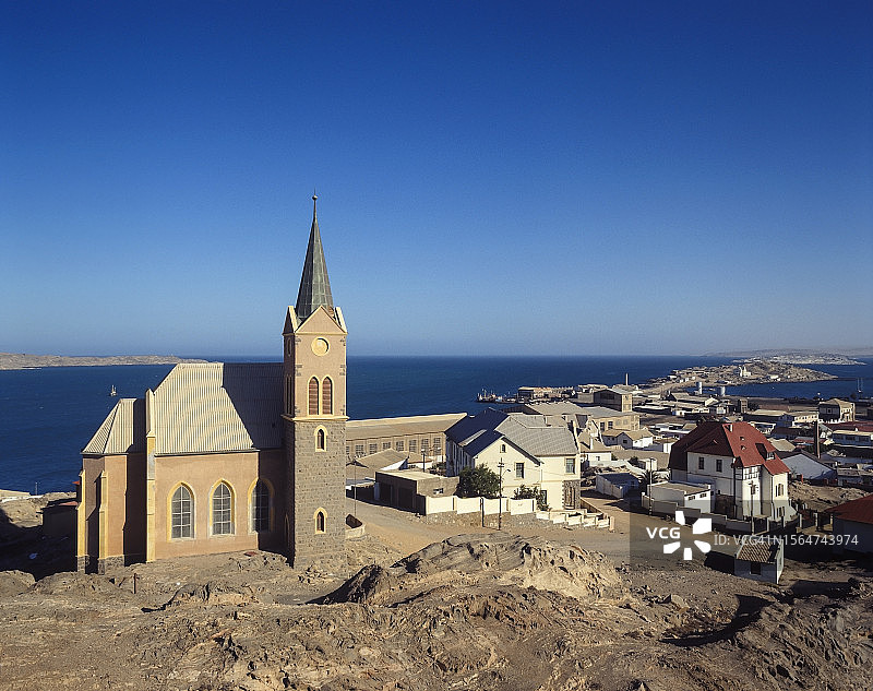 吕德里茨的德国人聚居地图片素材