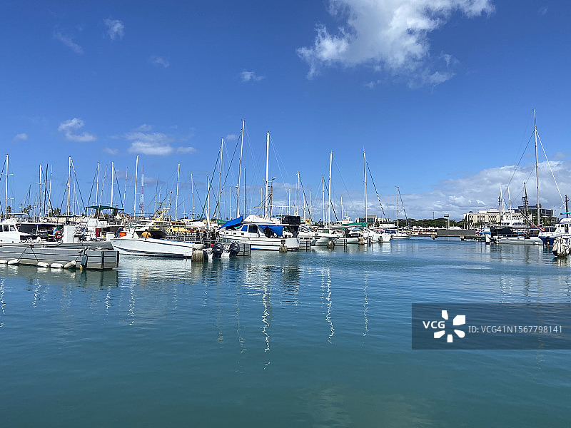 港口码头景色图片素材