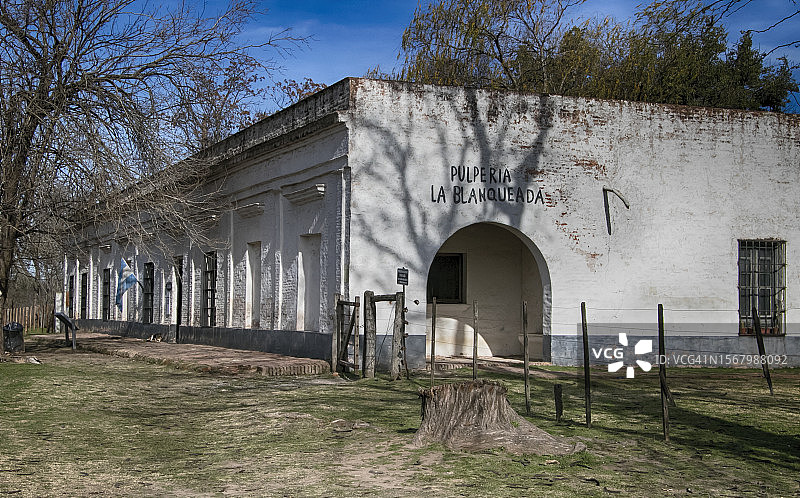 老旧杂货店 La Blanqueada图片素材