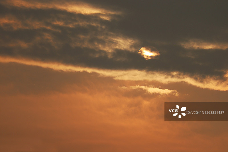 壮丽的日出图片素材