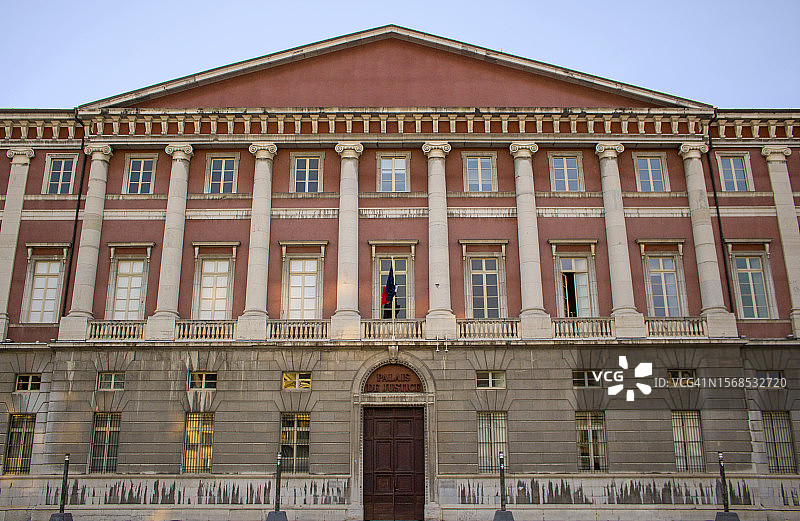 法国尚贝里法院图片素材