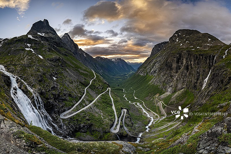 挪威精灵之路图片素材