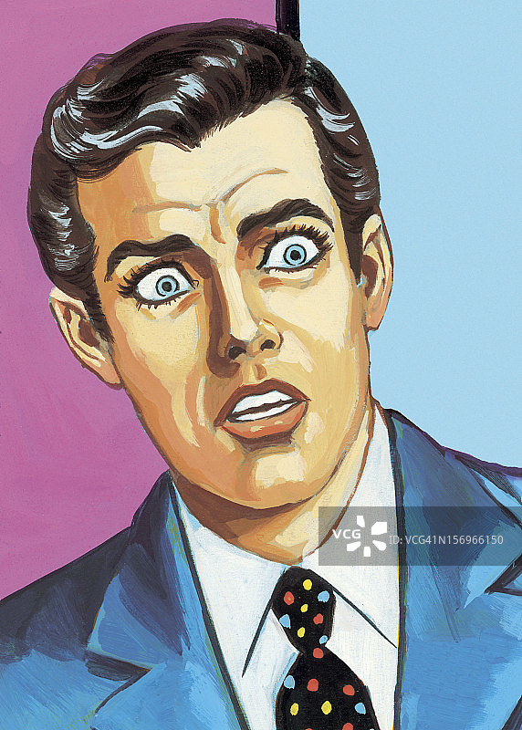 凝视的男人图片素材