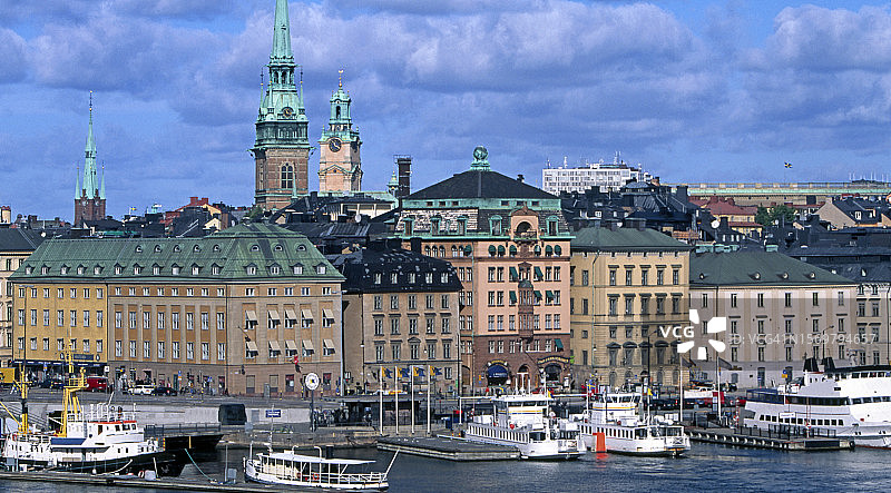 斯德哥尔摩城市风光图片素材