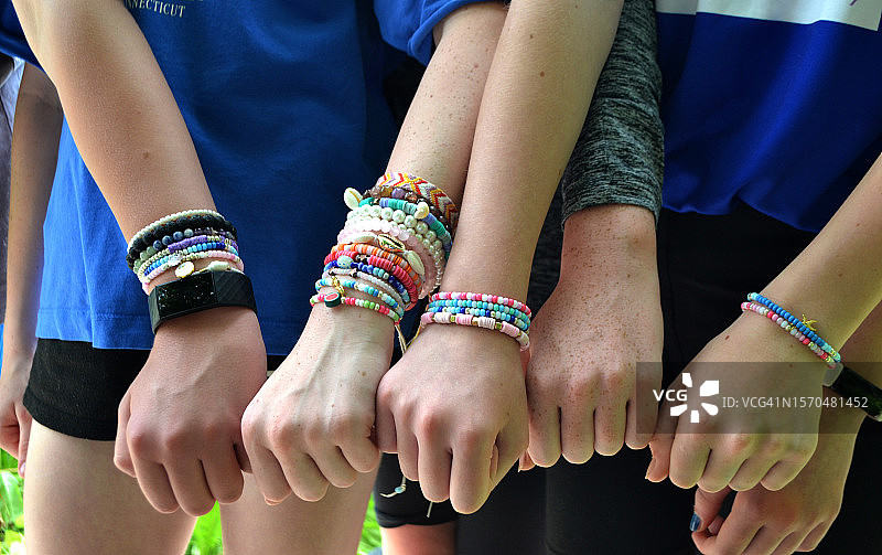 串珠手链图片素材