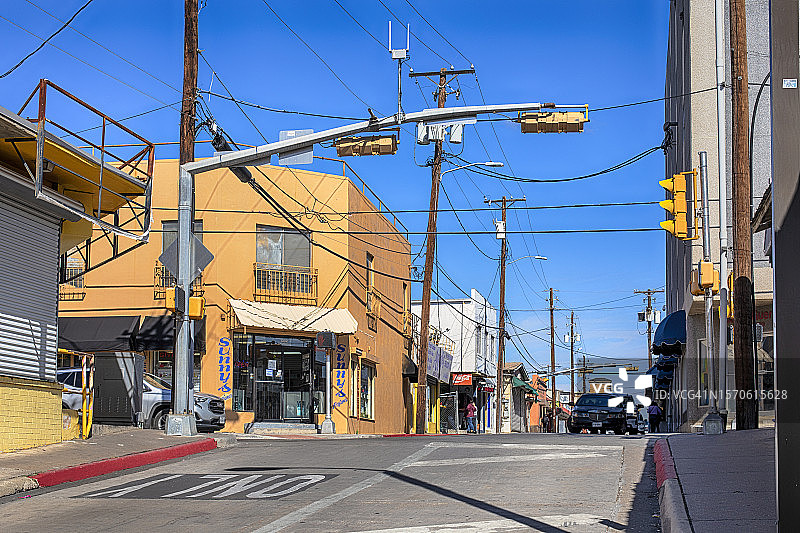 美国德克萨斯州拉雷多街景，2023年2月6日图片素材