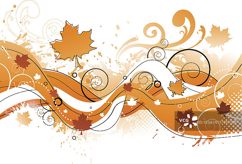 秋天背景图片素材