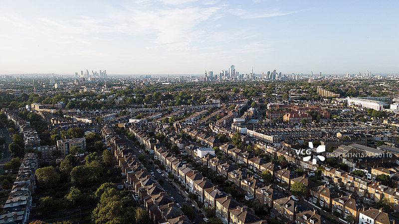 伦敦住宅图片素材