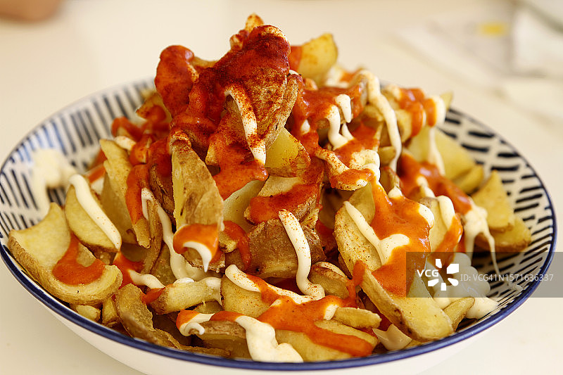 香辣土豆图片素材