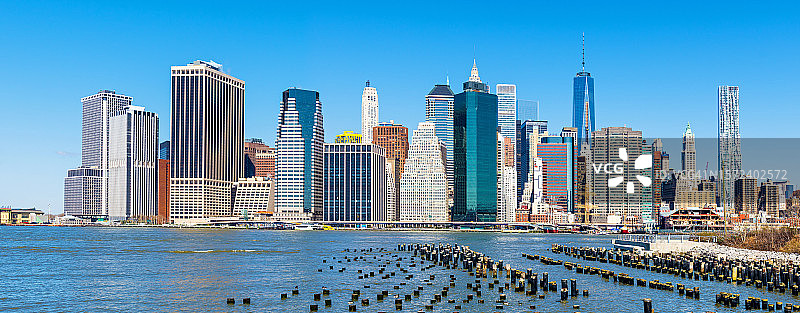 美国纽约城市天际线图片素材