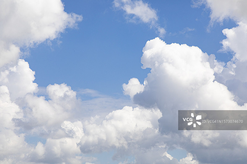 蓝天白云背景图图片素材