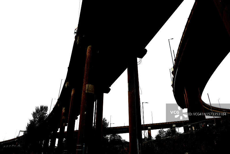 意大利面路口图片素材