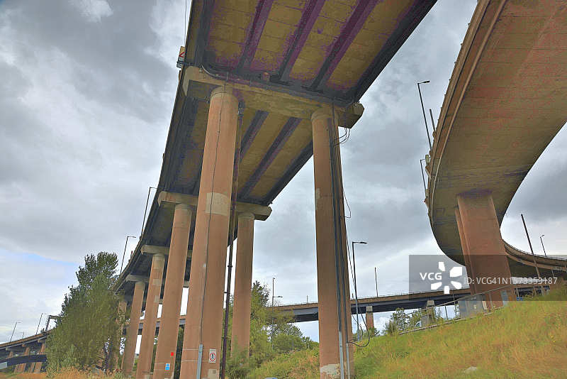 意大利面路口图片素材