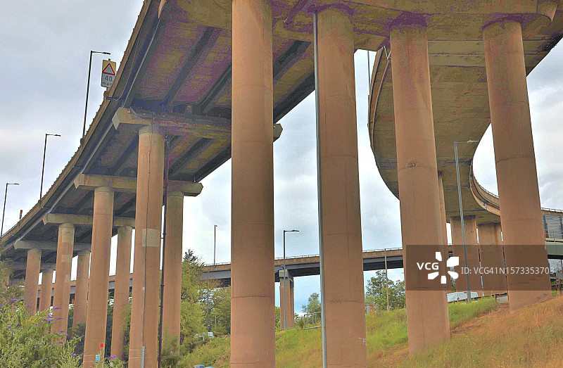 意大利面路口图片素材