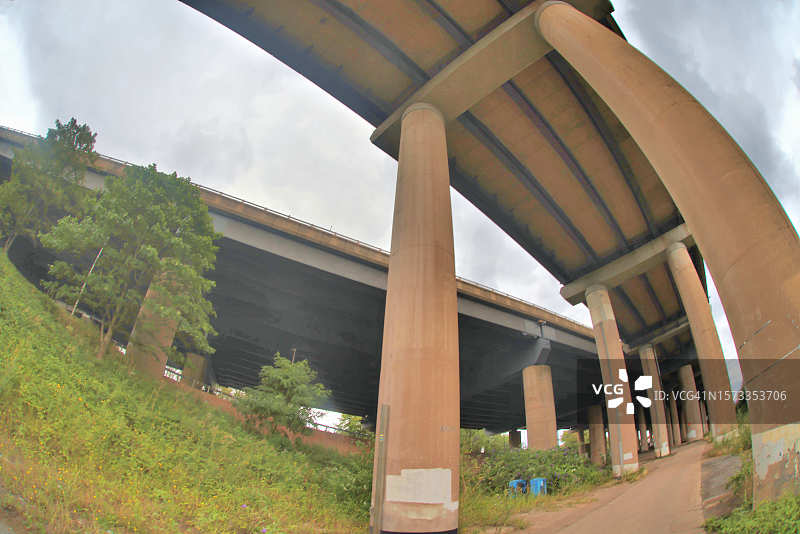 意大利面路口图片素材