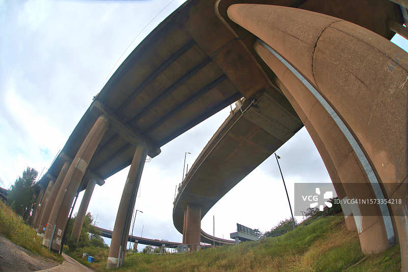 意大利面路口图片素材