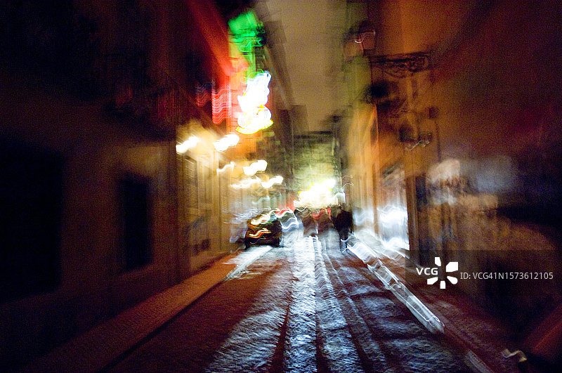 里斯本北部街图片素材