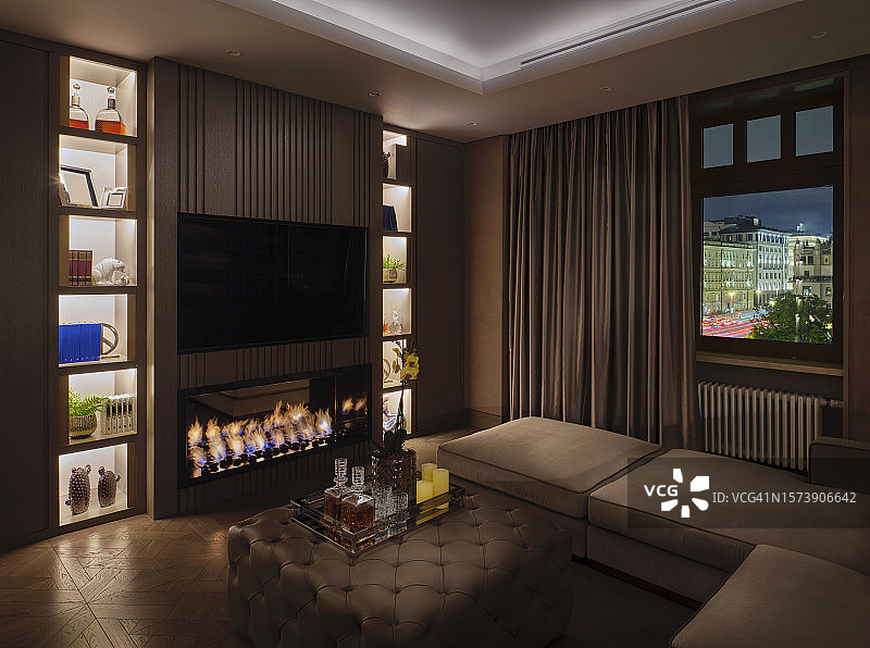 市中心豪华公寓图片素材