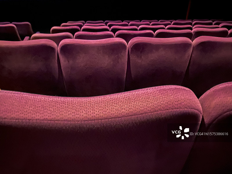 空剧院座位，裁剪图片素材