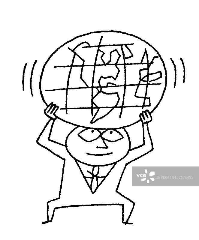 男人举起世界图片素材